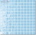 Мозаика керамическая Темари светло-голубой (29,8х29,8)
